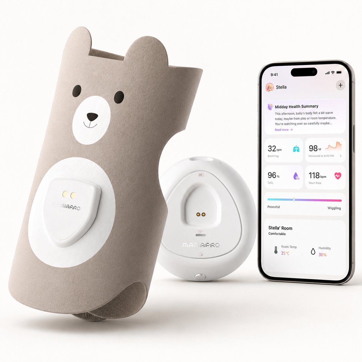 MamaPro BH08 Smart Sock Baby Monitor