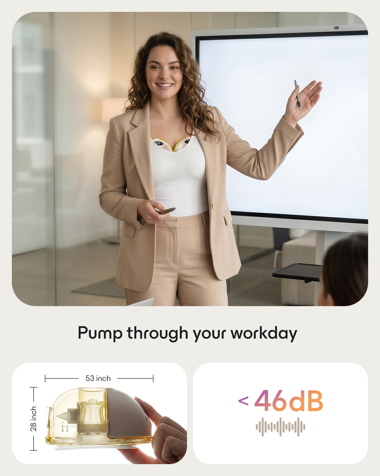 MAMAPRO H03 Wearable Breast Pump